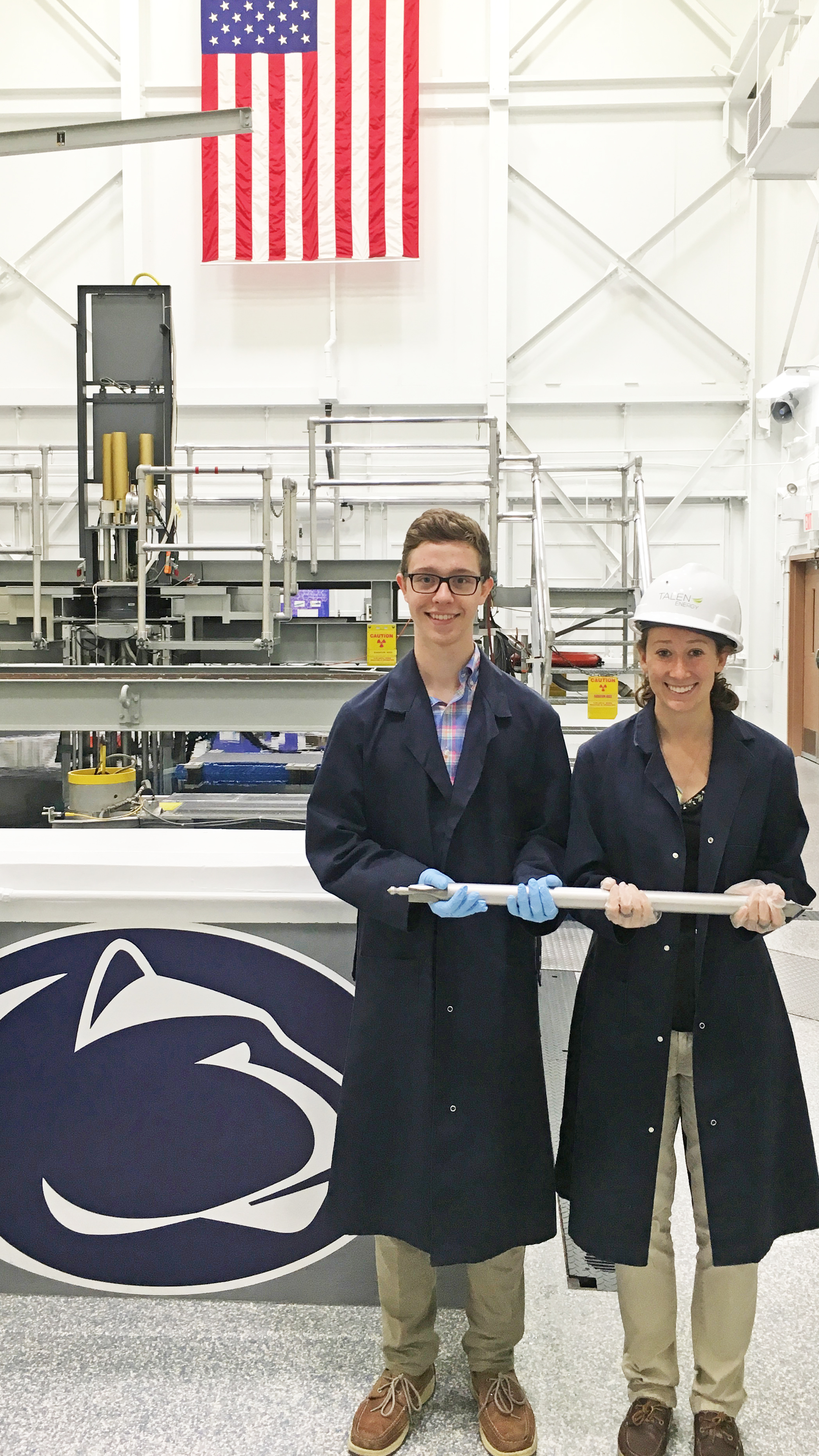 Student Interns at the Breazeale Nuclear Reactor